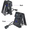 Tactical Police Radio Holder,W/MOLLE Belt Clip for Vest Walkie Talkie Molle Pouch Clip Holder for Baofeng Motorola & Kenwood HT