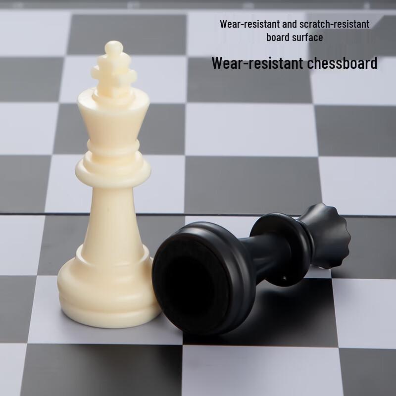 Magnetic Foldable International Chess Set
