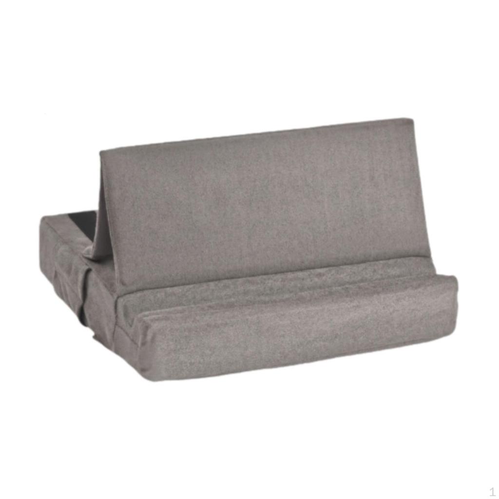 Portable Tablet Holder with Soft Pad Dock for Multi-Angle Use on Lap And Desk