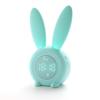 commodity Cute Rabbit Alarm Clock with LED Night Light Function Household Alarm Clock