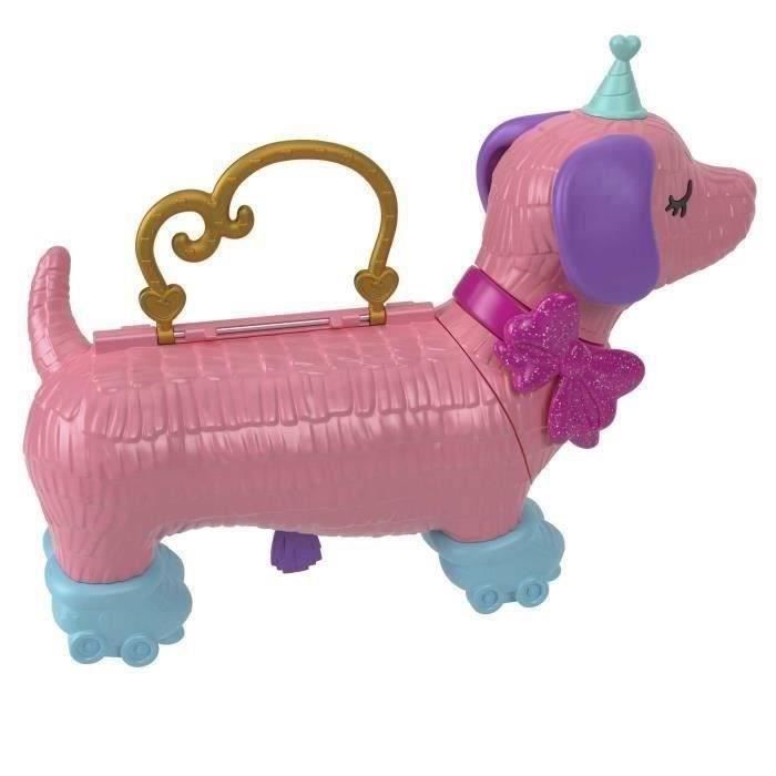 Überraschungs-Welpe - Polly Pocket - hkv52 - Mini-Puppe Polly Pocket Kompakt-Spielset