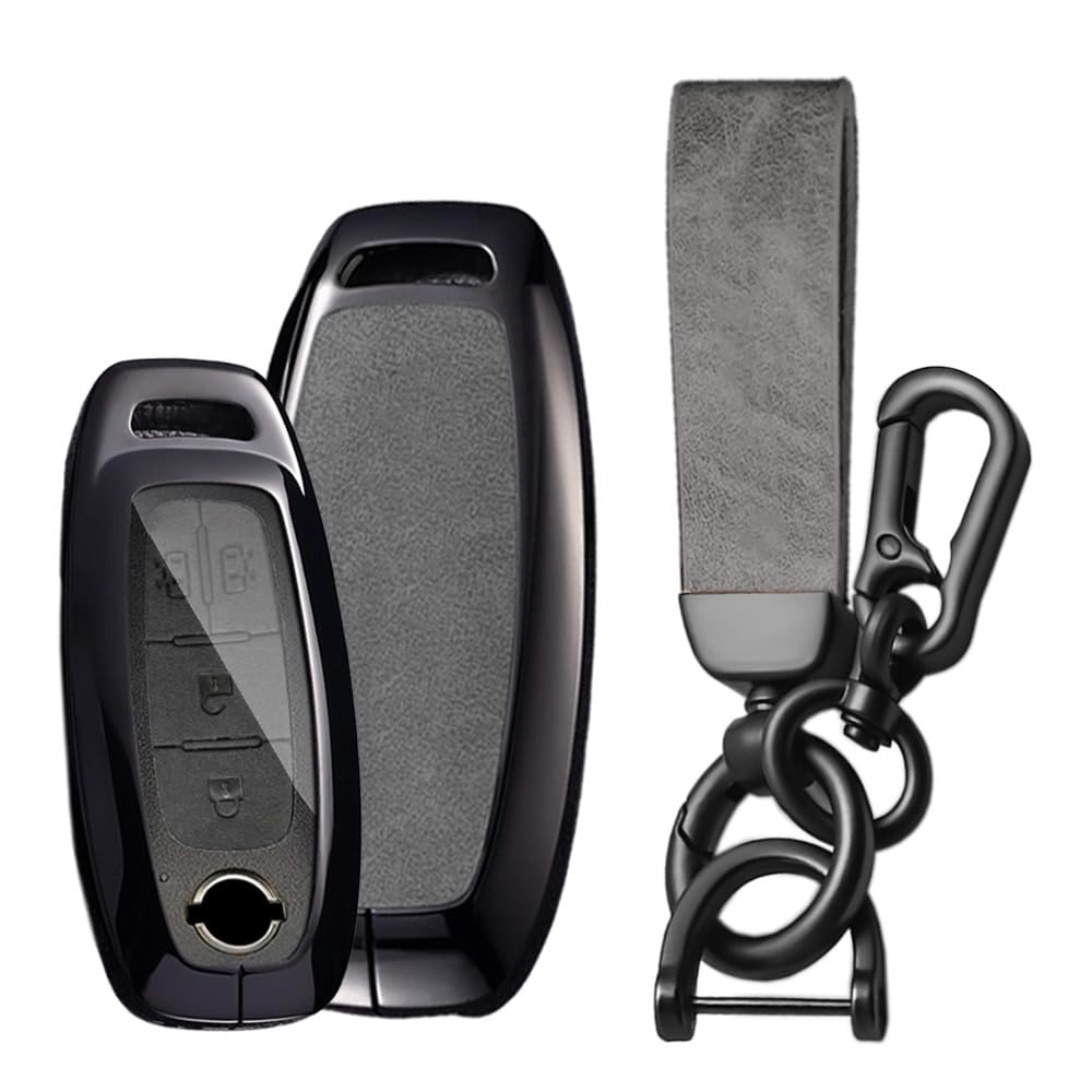 [KUNIO] Nissan Exclusive Key Case Key Cover Key Holder Leather серый