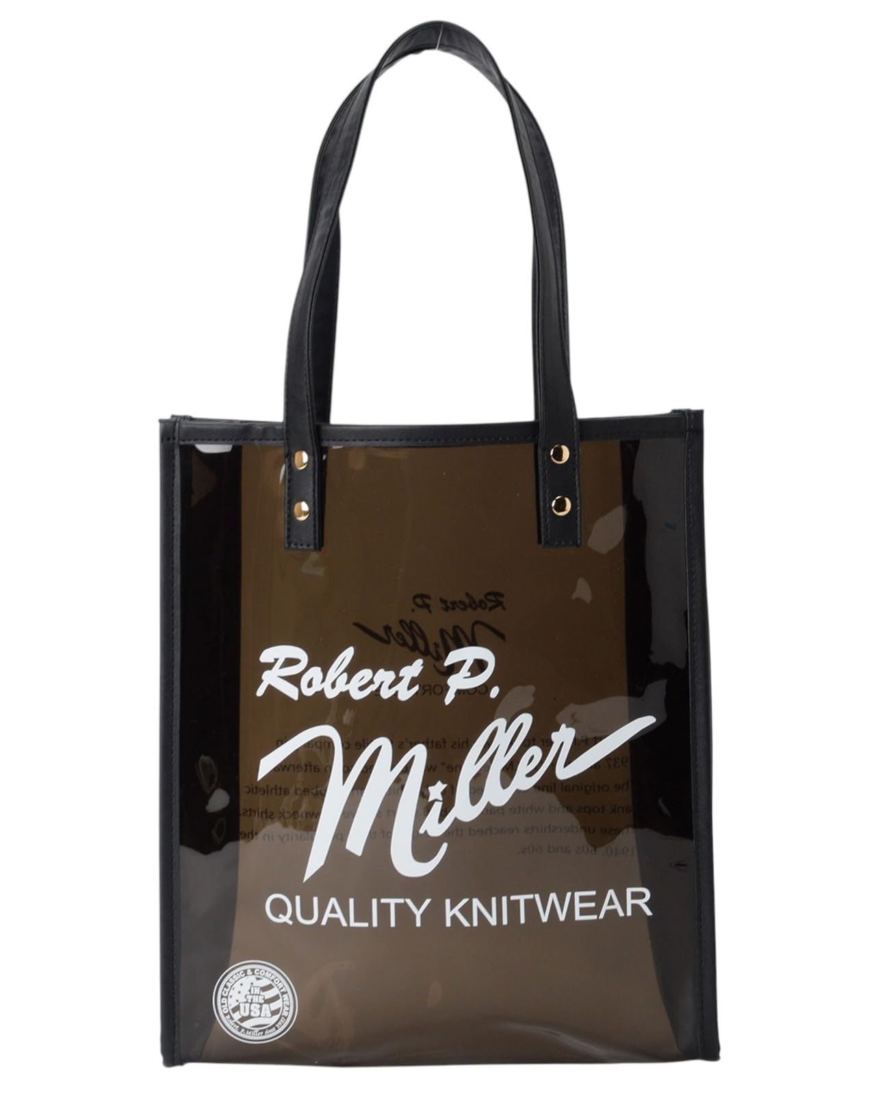 

Tote Bag Brand R1703 91 BLACK FR [Robert P. Miller] (PVC, Logo) / /