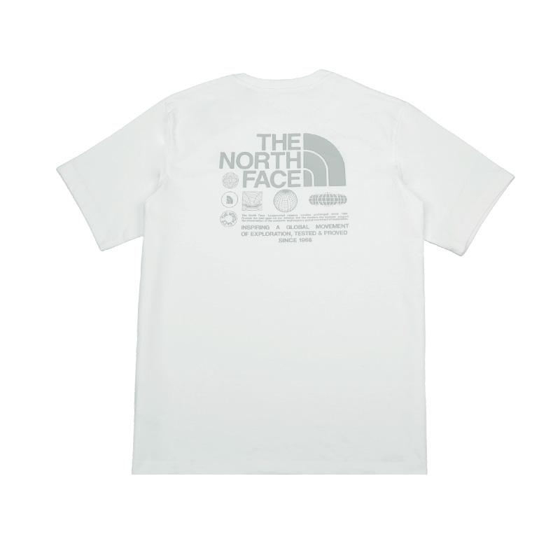THE NORTH FACE T Shirt Unisex Snow Peak White NF0A8D84-FN4