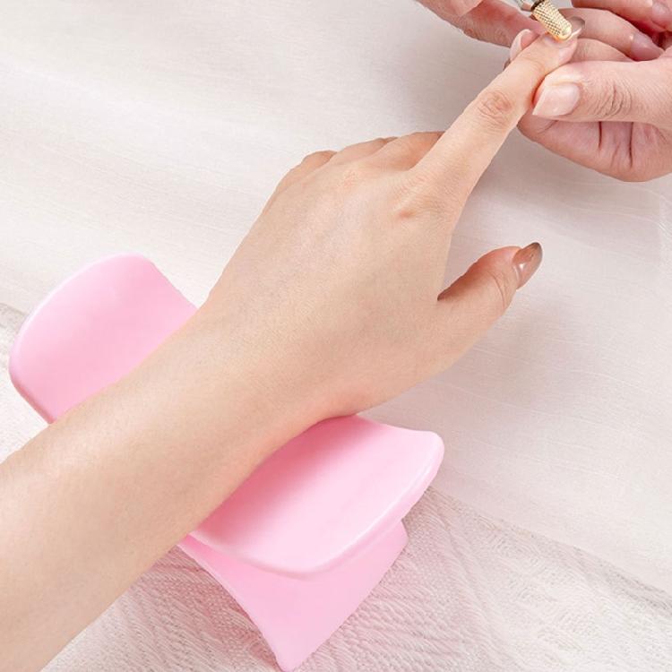 Manicure Nail Rest U-Shape Nail Arm Rest Nail Hand Rest ABS Nail Wrist Rest Manicure Arm Rest Stand