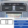 For Honda Accord Sedan 2003-2007 Center Air Outlet Vent Real Carbon Fiber Cover Sticker Interior Trim Accessories