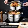 Saint Beid 304 Stainless Steel Double Layer Steamer Pot