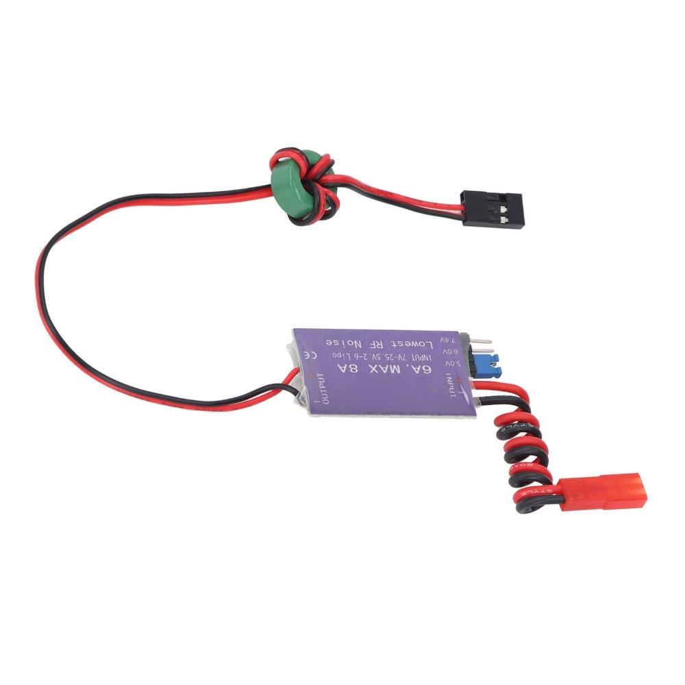 5V 6V 7.4V 6A Output UBEC Voltage Regulator Max 8A External Voltage Regulator RC Helicopters