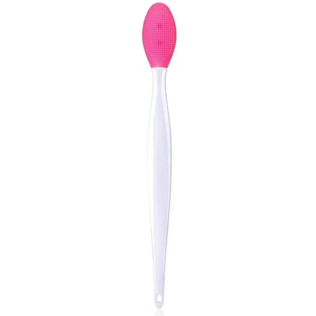 2-in-1 Silikon Nasen- & Mitesserbürste - Doppelseitiges Gesichtsreinigungs-Tool für Lippen, Gesicht & Make-up-Anwendung