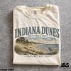 Indiana Dunes National Park Shirt, Vintage Indiana Dunes Tee, Retro National Park Tshirt, Lake Michigan Nature Gift