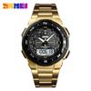 Skmei 1370 Original High Quality Men's Wrist Watch Digital Alarm Clock Direct Factory Supply Business Luxury Fashion Wrist Watch