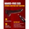 10 Telescopic 10 Vibrating Wireless Remote Control Sex Product Thrusting Realistic Dildo Vibrator Anal Vaginal Massage Sex Toy For Adult Women  G-Spot