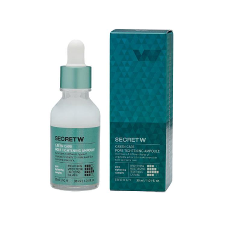 ENOUGH 5 types de secrets avec série d'ampoules pour éclaircir/carming/peptide/hyaluronique/soin des pores 30 ml (20 Options)