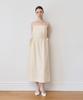 Bye Bye Seop String Slip Dress Beige [T42]
