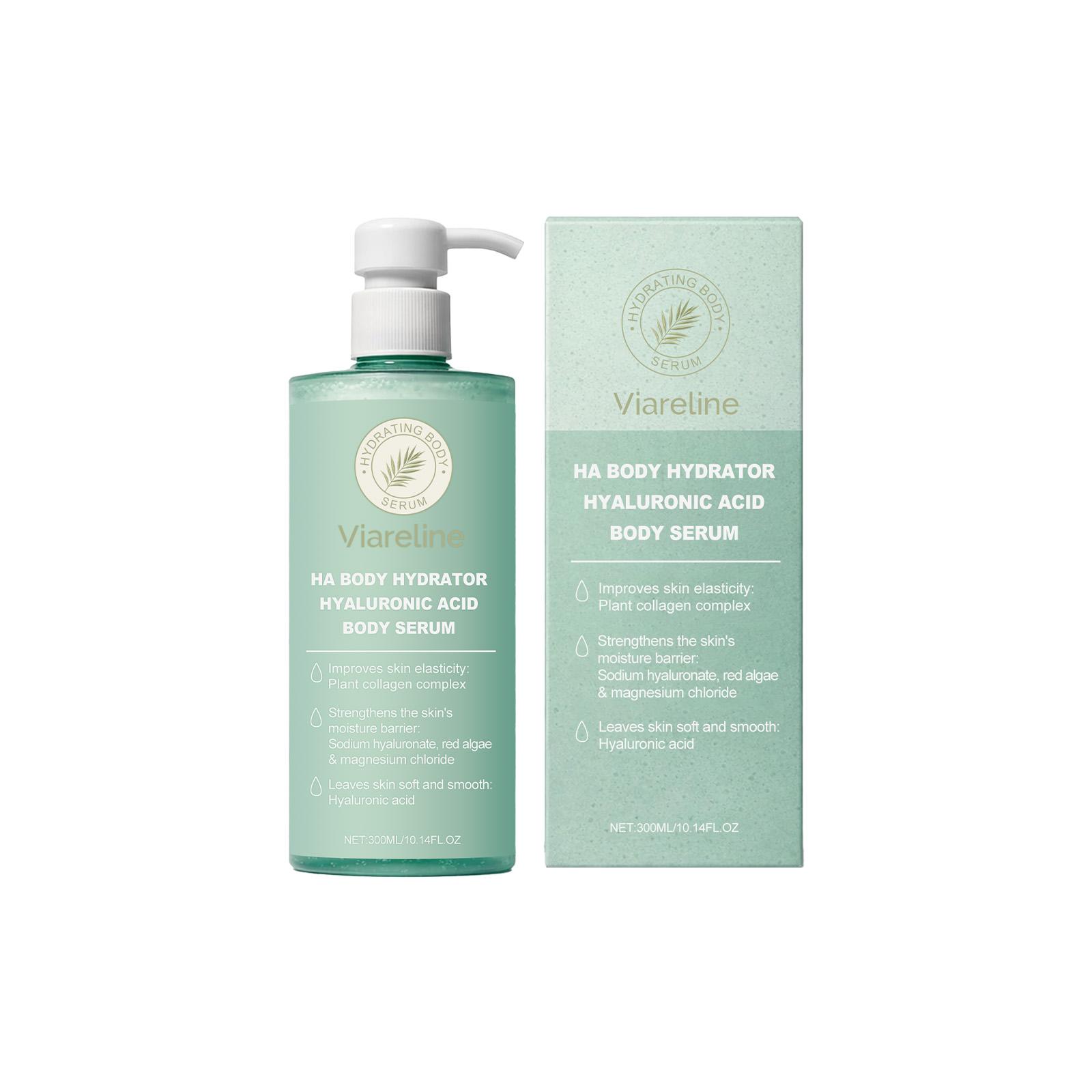 

Viareline Hyaluronic Acid Body Lotion is light in texture, refreshing and soft, providing daily moisturizing care for the skin