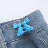 Waist Buckle Heart Rabbit Pants Button Tightener Jean Buttons for Loose Jeans  Trousers