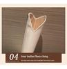 Women's White Non-Slip High-Top V-Cut Knight Boots - Pointed Toe, High Heel, Autumn/Winter 2025