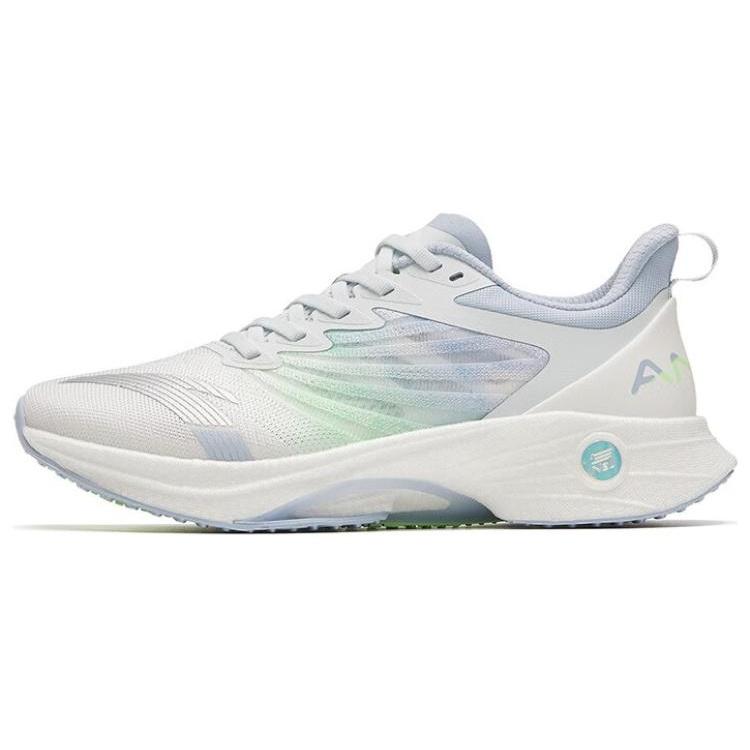 (WMNS) ANTA Mach 3 White Blue Green Women s 122325583-4 EU 35.5