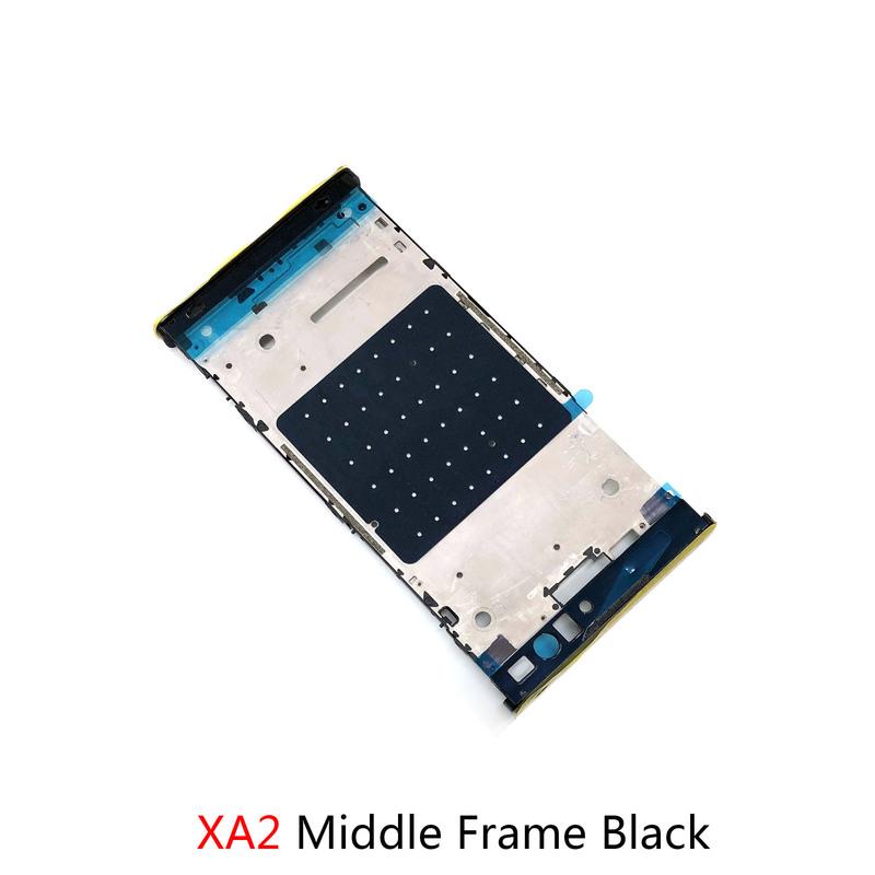 Pro Sony Xperia XA2 H4113 H3113 H4133 H3123 Zadní kryt Pouzdro Střední rám Díly Zadní kryt baterie Kryt Opravné díly