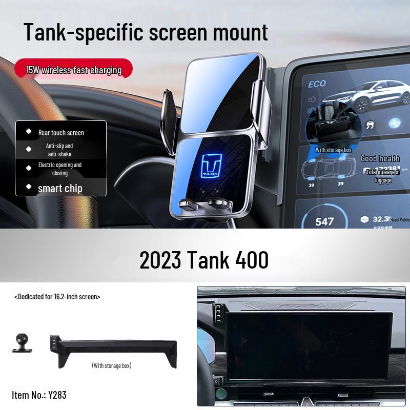 Tank 500 Wireless Charging Phone Holder - Compatible with 26 Models 400hi4t/300/700