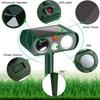Solar Ultrasonic Repeller for Animals: Mouse, Bird, Dog, Rabbit, Deer
