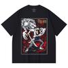 230 Gsm 100% Cotton Jujutsu Kaisen V65 Yuta Print Unisex Heavy Cotton T Shirt