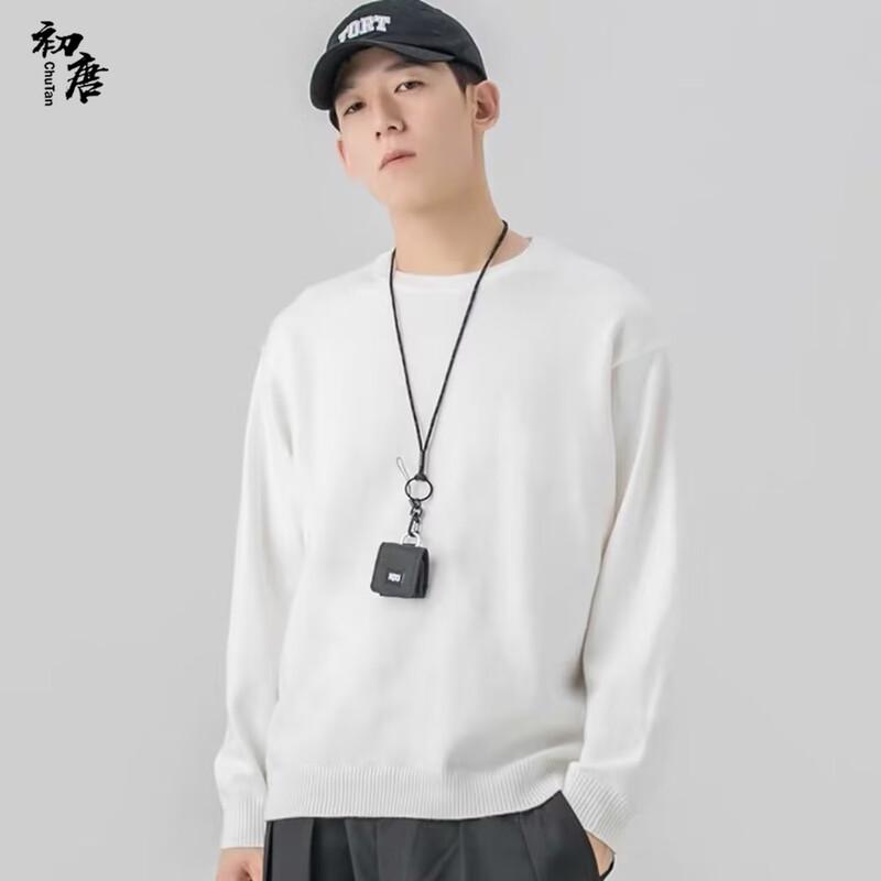 

Men s Round Neck Knit Sweater M