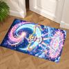 Moonlit Angelic Fantasy Carpet Design for Entryway Balcony Hallway Kitchen Antislip Carpet Anime Office Decor Wedding Party Gift