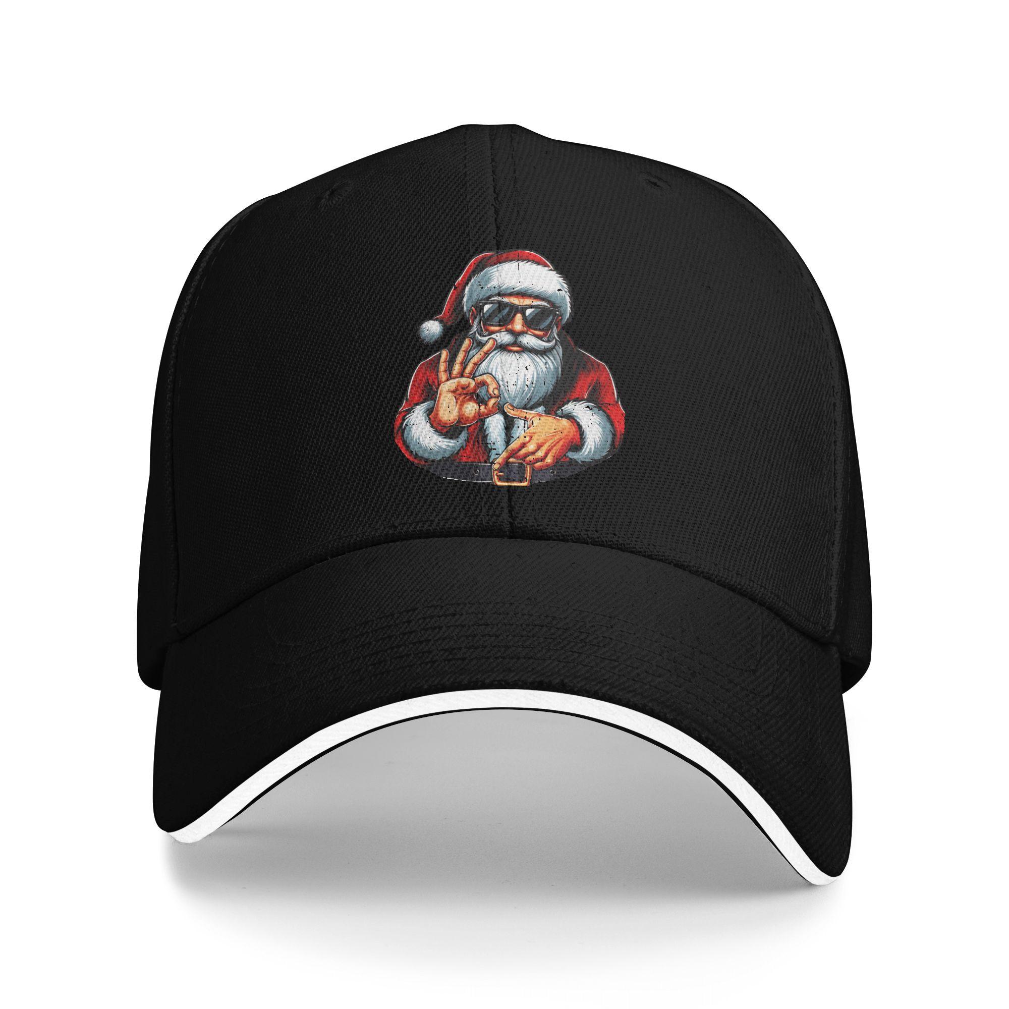 

Spring Funny Six Seven 6 7 Meme Santa Christmas Baseball Cap Running Hippie Vintage Print Sun Trucker Hat Men Baseball Caps As Picture