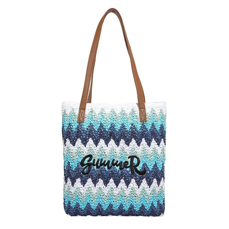 Large Capacity Women's Bag -Korean Version of the Soft and Durable Casual Fashion Chic Chic Senior Sense of High Value Shoulder Handbag