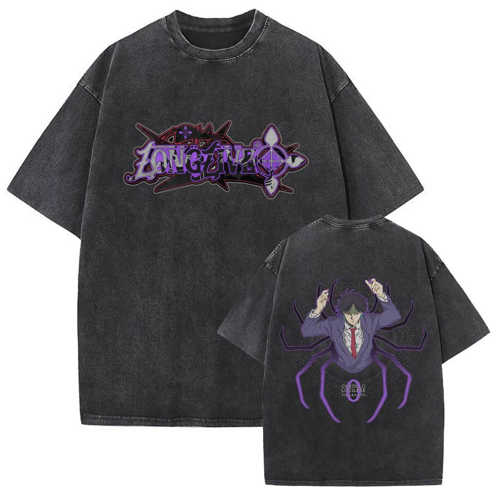Prané Vintage Anime Hunter X Hunter Tričko Hisoka Grafické Tričko Pánské Dámské Ležérní Nadměrné Bavlněné Trička Krátký Rukáv Top