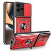 Kryt na telefon Armor pro Realme GT 7 GT 7T GT7 5G Ochrana objektivu s kroužkem Magnetický stojánek Coque Fundas Capa
