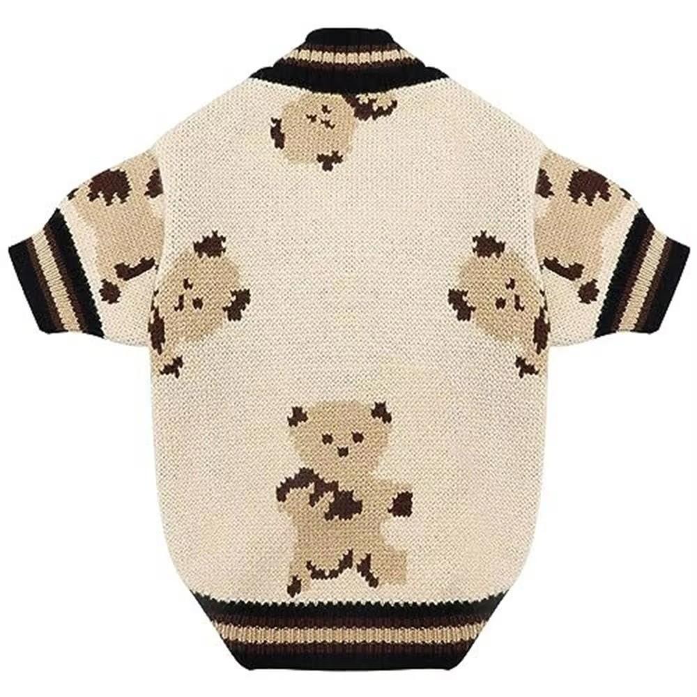 Warm Pet Dog Clothes Knitted Dog Winter Clothes  for Small Medium Dogs Chihuahua Puppy Pet