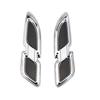 2pcs Car Side Fender Vent Cover Fender Decoration Chrome Side Wing Air Vent Hood Intake Fender Cover Trim Car Styling Exterior