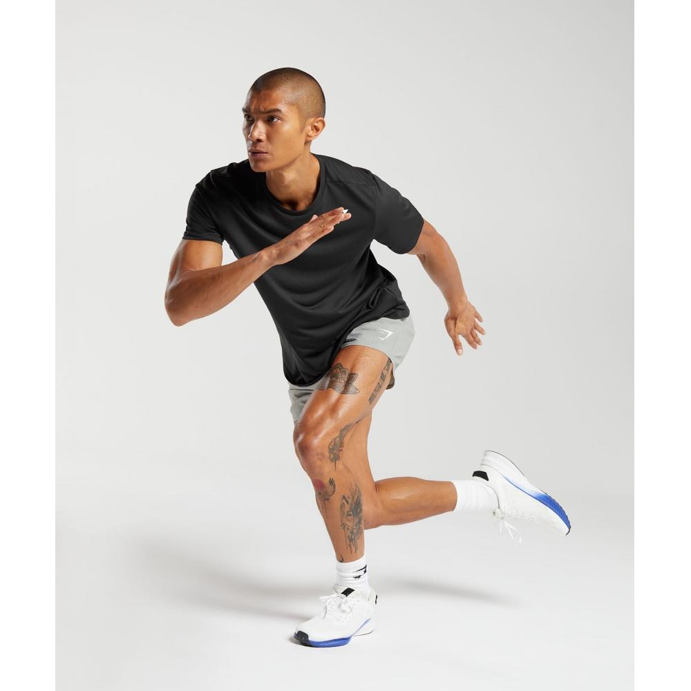 Gymshark Arrival 5  Shorts Stone Grey A2a1m Gb7s