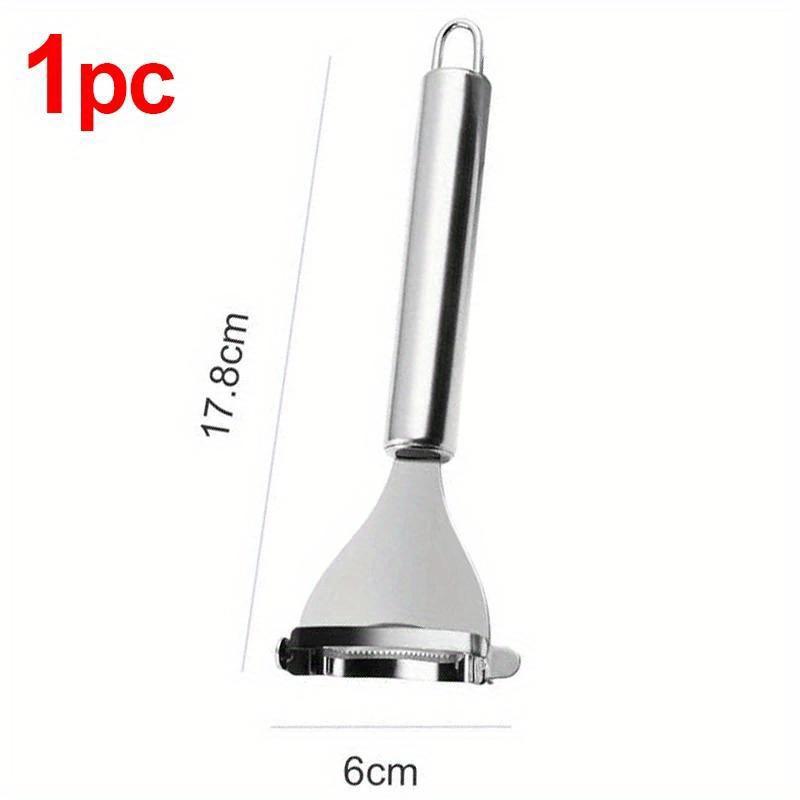 

Кукурузоочиститель из нержавеющей стали Зубчатый очиститель кукурузы Очистители початков Бритва Строгальный станок Молотилка Резак Кухонный инструмент для фруктов и овощей серый