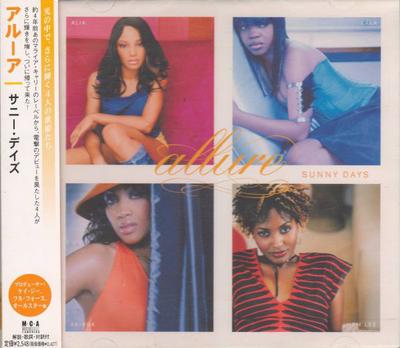 CD ALLURE - Sunny Days UICC1025 MCA Records 2001 Japan Soul/Funk Used