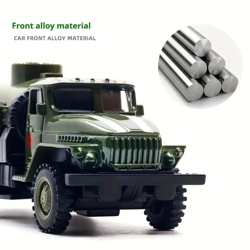Simulazione Militare Carro Armato Armato Elicottero Veicolo Corazzato Camion Ambulanza Macchina a Retrazione Modello Giocattolo per Bambini Lega Metallo+plastica