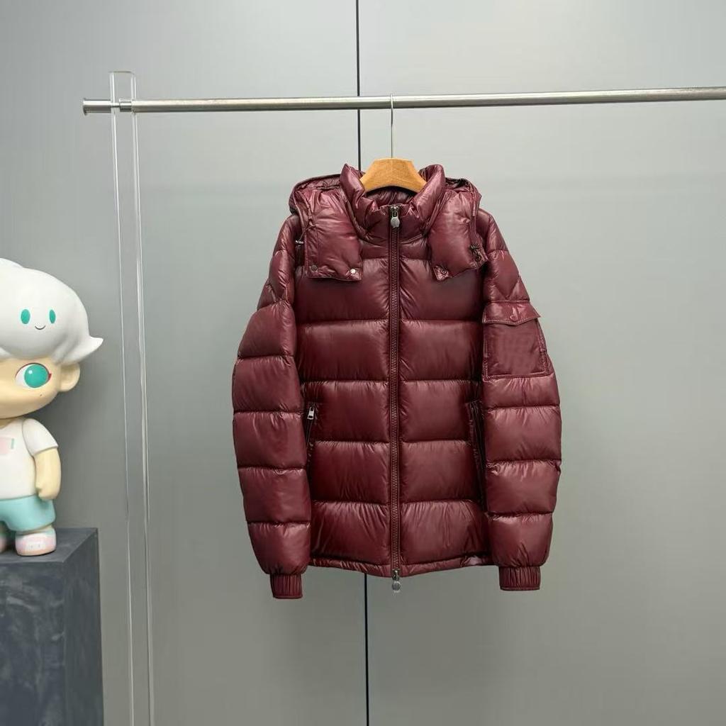 Goose Down High Version Glossy Down Jacket Classic Maya Casual Fashion Winter Men and Women Thickened Warm