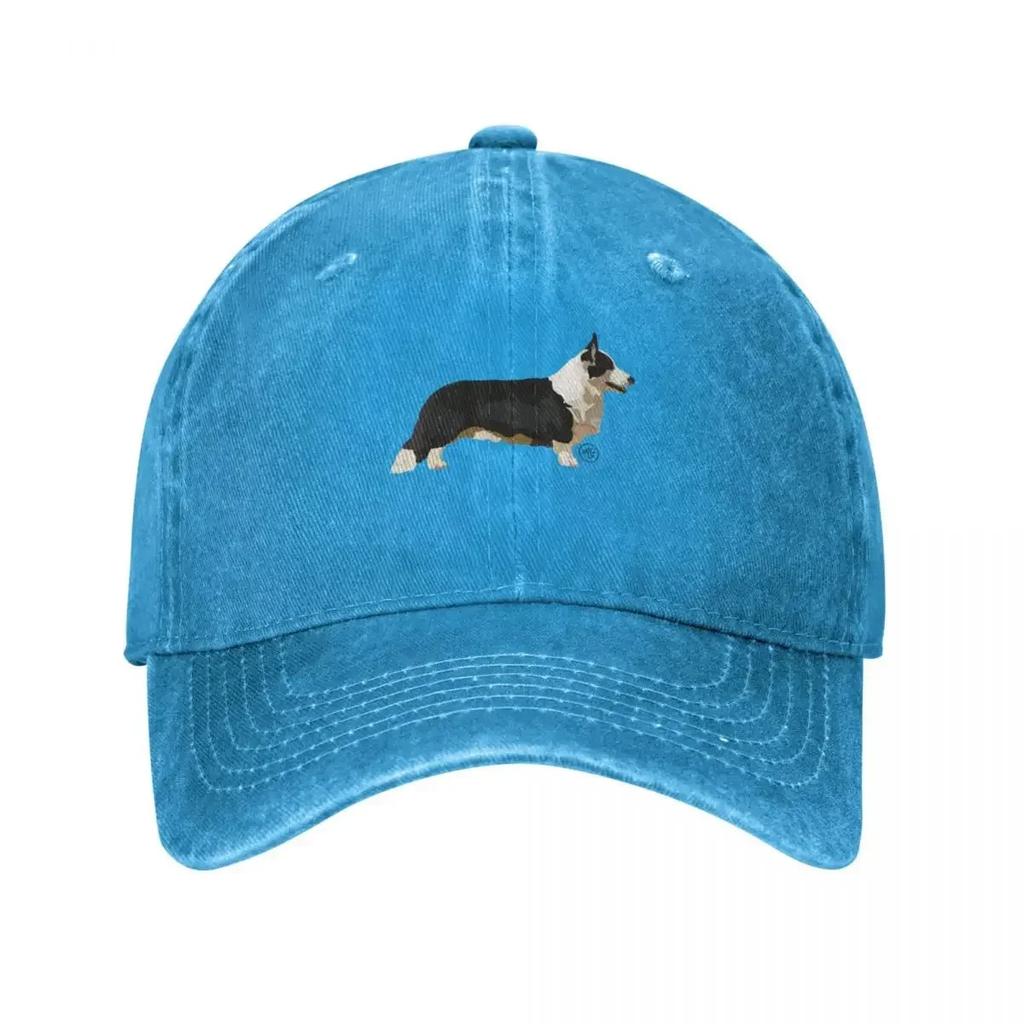 Cardigan Welsh Corgi  Baseball Cap Cotton Adjustable Unisex Casual Outdoor Fashion Hat