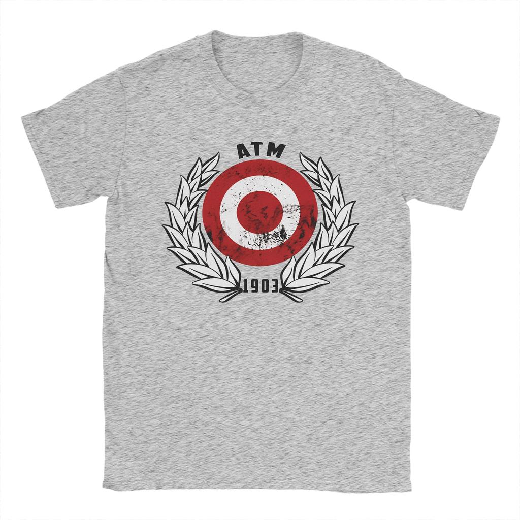 Herren Zielscheibe ATM 1903 T-Shirt Reine Baumwolle Oberteile Humor Kurzarm Rundhals T-Shirt Neue Ankunft T-Shirts