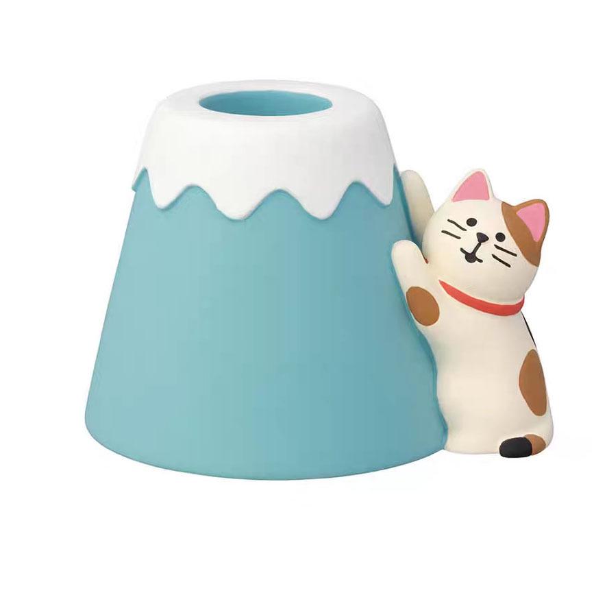 Multifunctional Lazy Person Phone & Tablet Holder for Home Desktop — Resin Craft Ornament