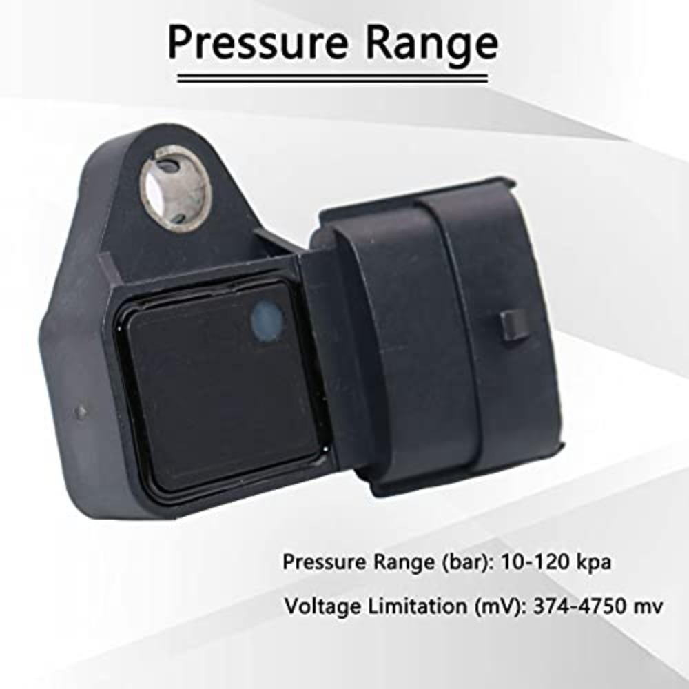 2pcs 39300-2B100 Manifold Absolute Pressure Sensor for Hyundai Elantra Equus Sonata Tucson Azera Kia Rio Soul Sorento MAP 08-16
