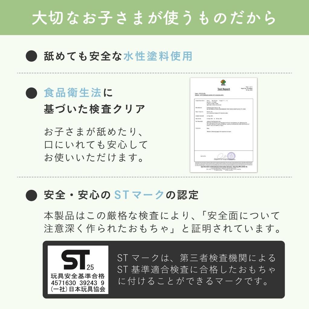 Wooden Pretend Kitchen Mini with and Safe Paint for Pretend Fudge Smart-i Set, 6-Piece Kitchen, Compact, Tabletop, Stove, Sink, Clock, Play,