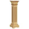 Vidaxl Klasyczny Kwietnik Kolumna, Jasne Drewno, 17X17X66 Cm, Mdf