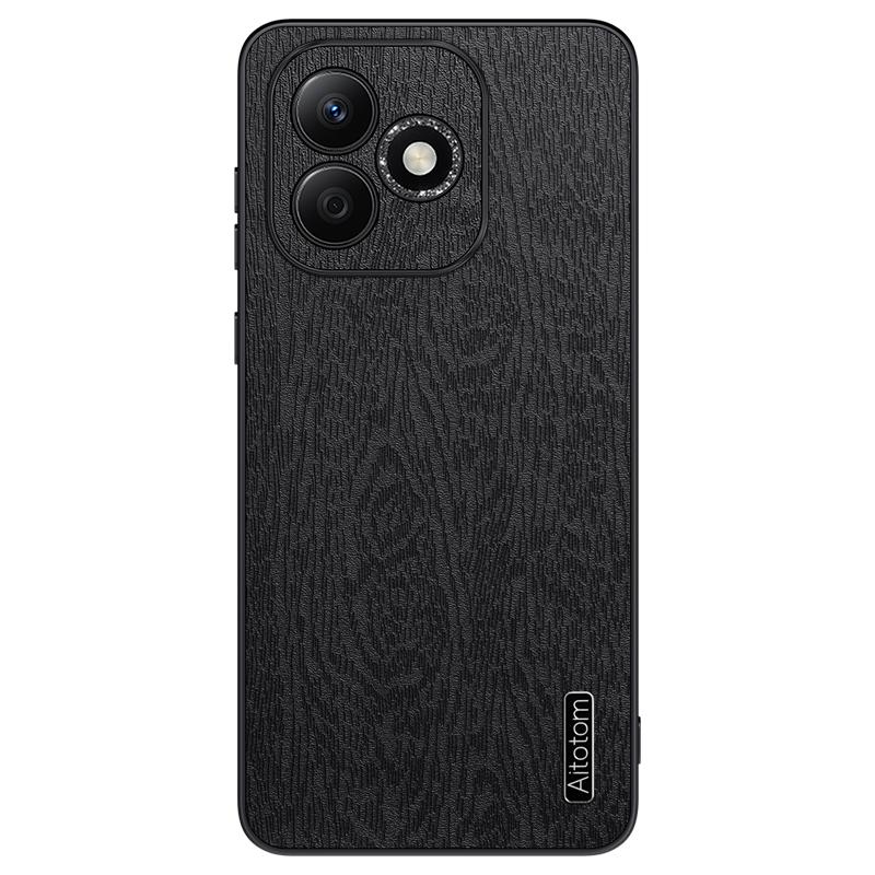 Luxury Tree Grain Leather Case For Honor 600 Lite Shockproof Anti-fall Lens Full Protection Cover Bumper For Honor 600 Lite