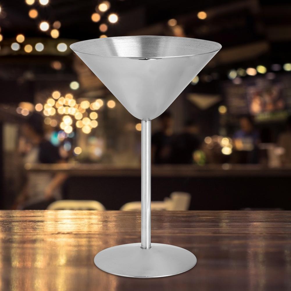 

Бокал для коктейлей и шампанского из нержавеющей стали 304, бокал для красного вина, украшение для вечеринки, барная утварь