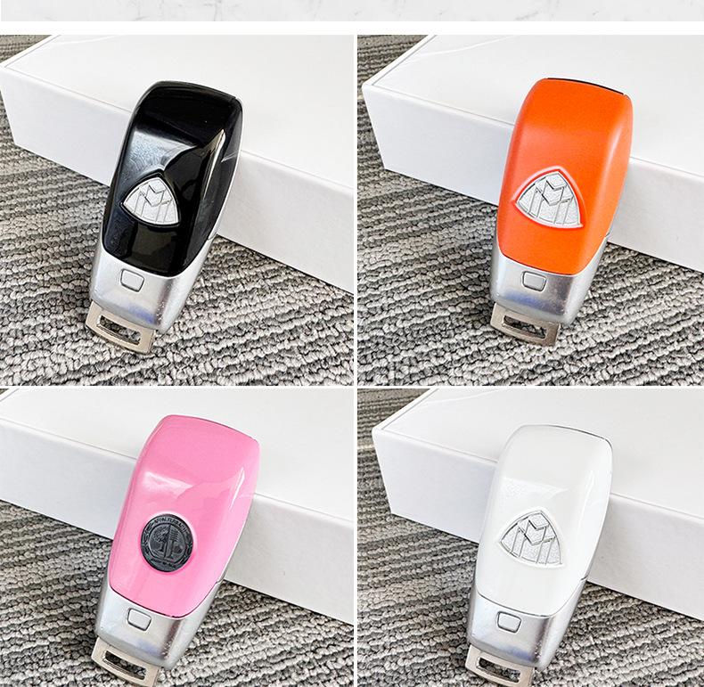 Mercedes-Benz Key Replacement Back Cover for A-Class, E-Class, C-Class, S-Class, G-Class, GLC, GLS, GLE - Painted & Frosted Finish.