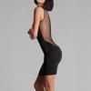 2025 Summer European & American Women's Halter Strap Dress - Fashionable, Sexy Nightclub Style with Open Back & Hip-Hugging Design