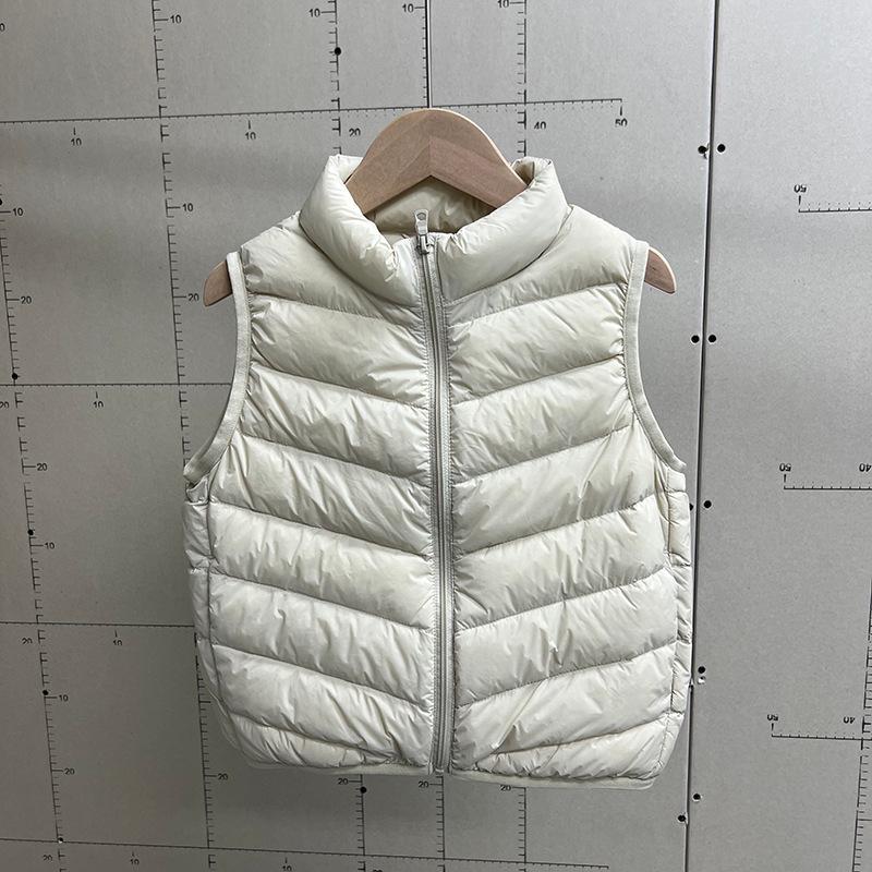 Colete de Penas Leve para Crianças: Jaqueta Estilosa 2025 para Meninos e Meninas